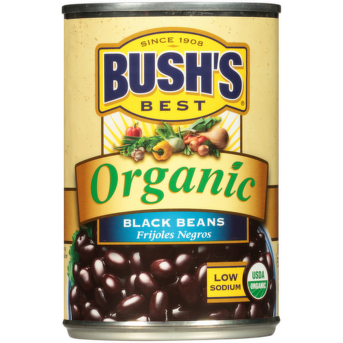 Bush's Best Organic Black Beans