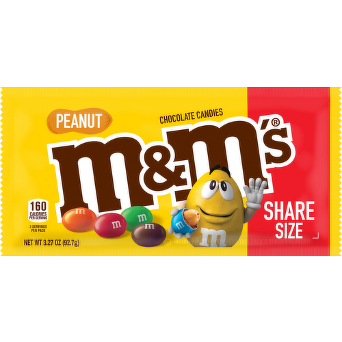 M&M's Peanut Milk Chocolate Candies