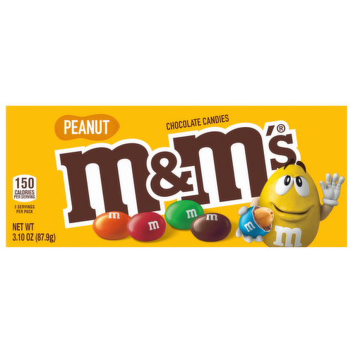 M&M's Peanut Milk Chocolate Candies