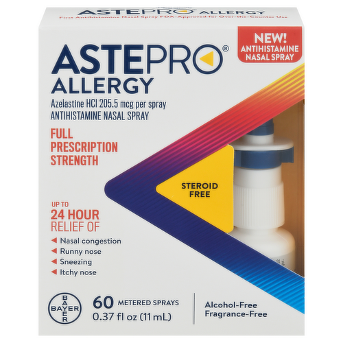 Astepro Allergy Full Prescription Strength Antihistamine Nasal Spray