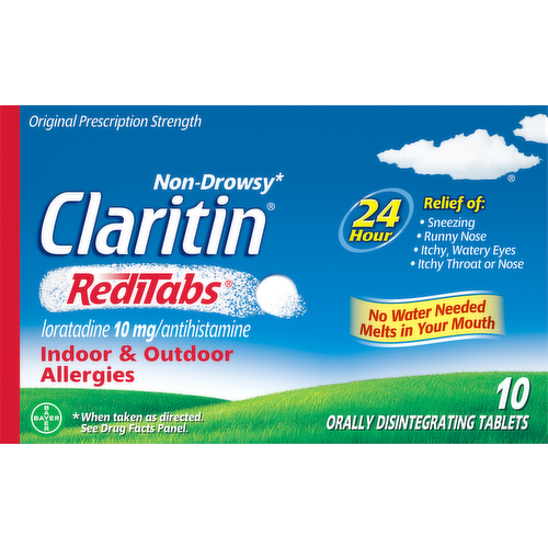 Claritin Reditabs 24 Hour Relief