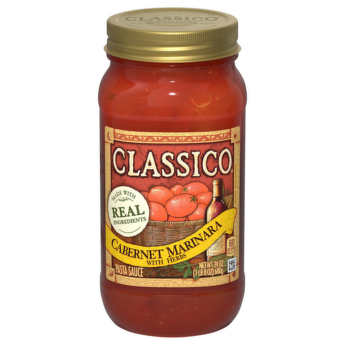 Classico Cabernet Marinara with Herbs Pasta Sauce