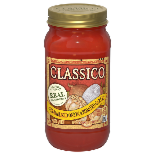 Classico Caramelized Onion & Roasted Garlic Pasta Sauce