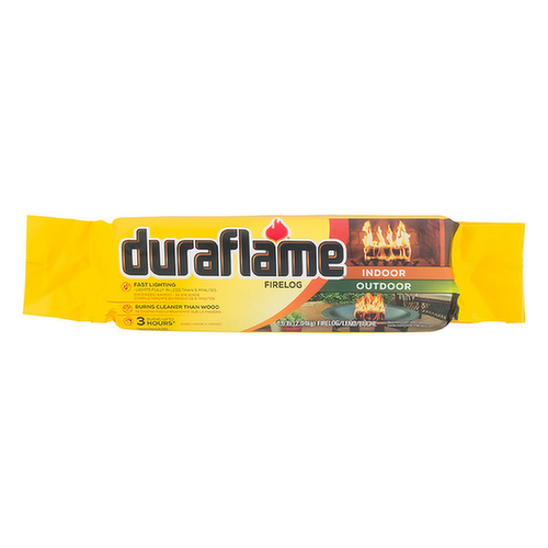 Duraflame 4.5lb Firelog Indoor Outdoor Use