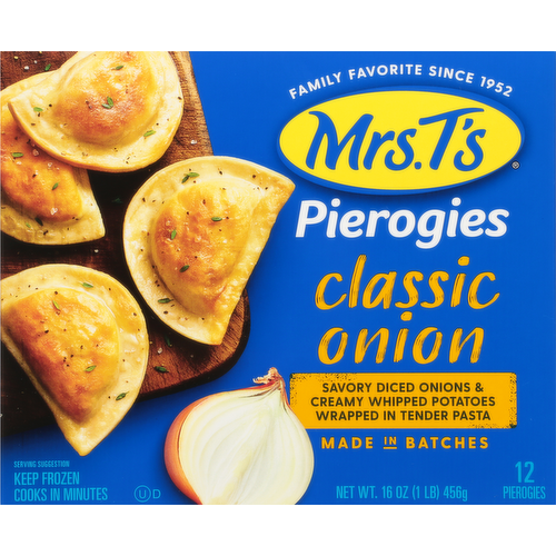 Mrs. T's Classic Onion Pierogies