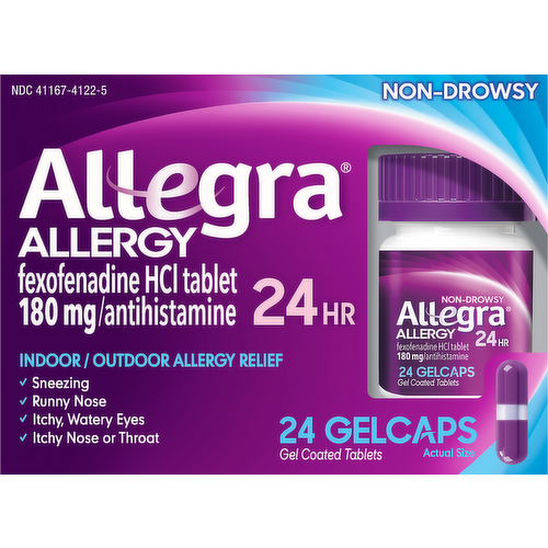 Allegra Allergy 24 Hour Gelcaps