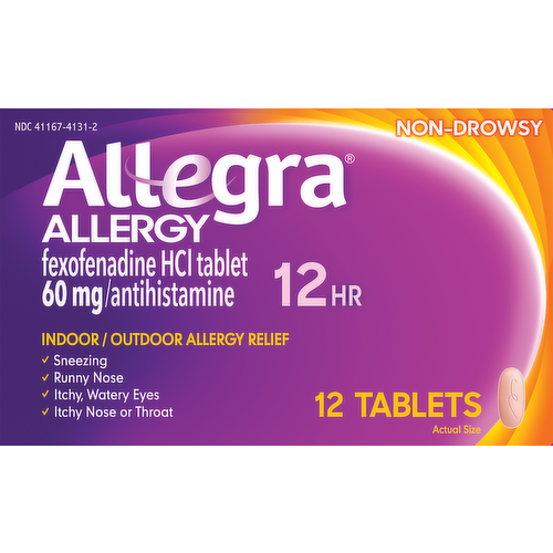 Allegra Allergy 12 Hour Tablets