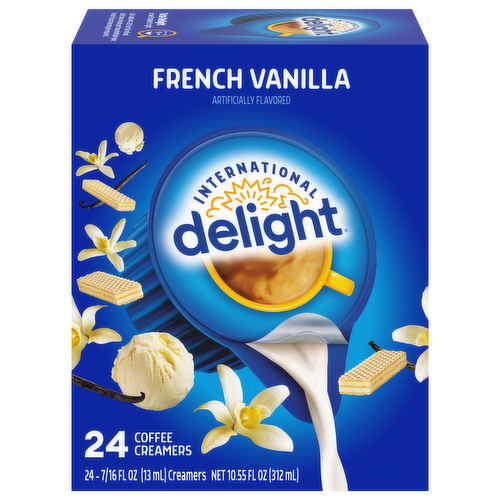 International Delight French Vanilla Coffee Creamer Singles