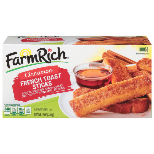 Farm Rich Cinnamon French Toast Sticks