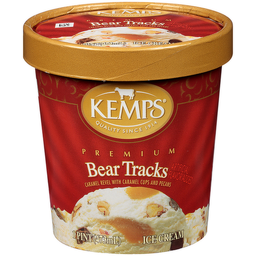 Kemps Bear Tracks Ice Cream