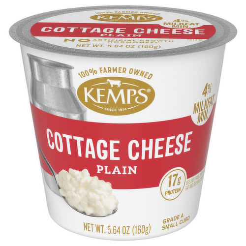 Kemps 4% Cottage Cheese Singles