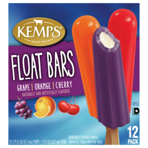 Kemps Float Bars Ice Cream Pops