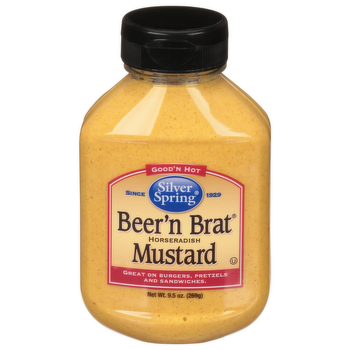 Silver Spring Beer N Brat Horseradish Mustard