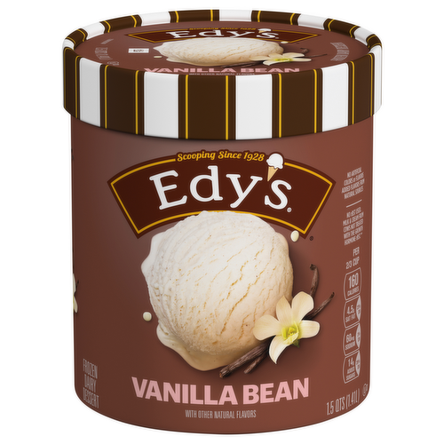 Edy's Grand Vanilla Bean Dairy Frozen Dessert