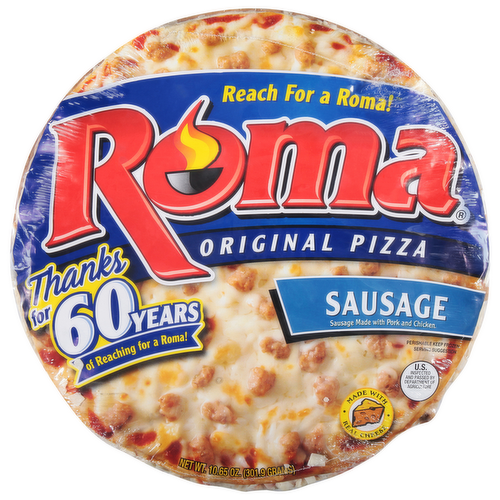 Roma Original Sausage Pizza
