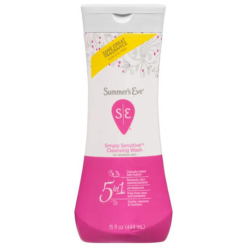 Summer's Eve Simply Sensitive Cleansing Wash