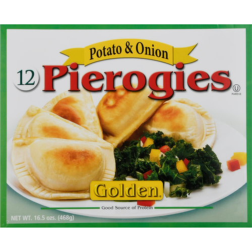 Golden Gourmet Potato & Onion Pierogies
