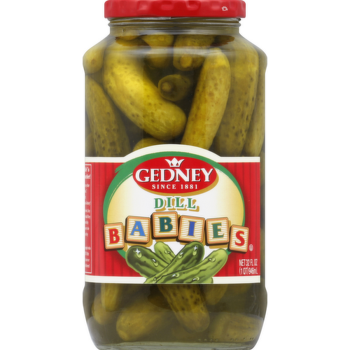 Gedney Dill Babies Pickles