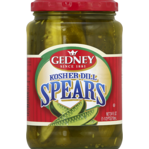 Gedney Kosher Dill Spears Pickles