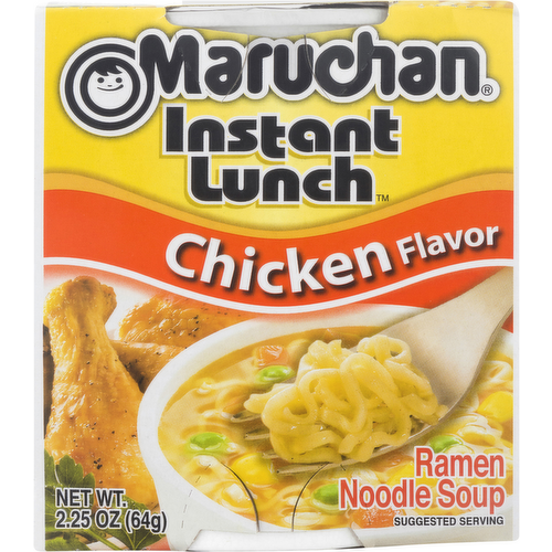 Maruchan Chicken Flavor Ramen Noodle Soup Instant Lunch