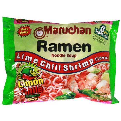 Maruchan Habanero Lime Chili Shrimp Flavor Ramen Noodle Soup