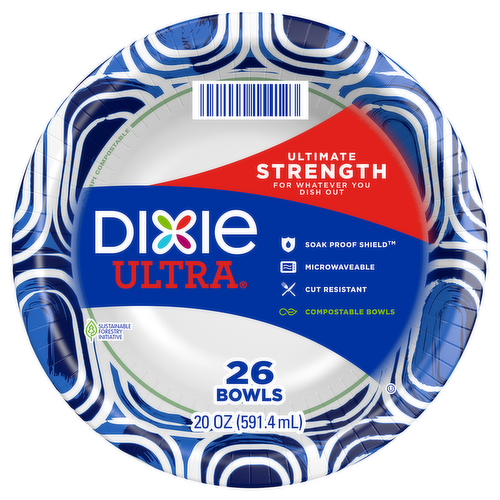 Dixie Ultra Paper Bowls 20 oz