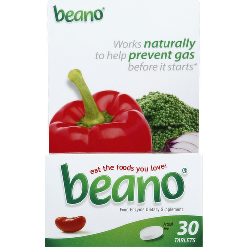 Beano Tablets Stomach Remedies