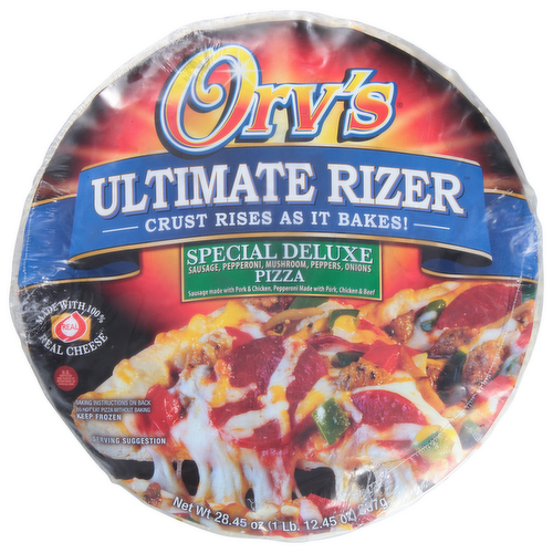 Orv's Ultimate Rizer Special Deluxe Pizza