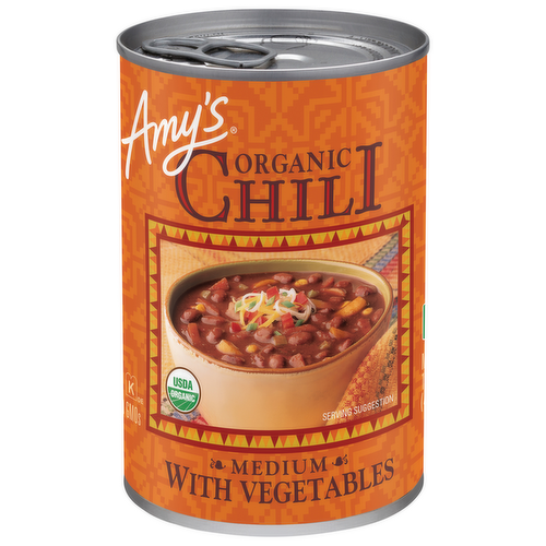 Amy's Organic Medium Chili with Vegetables