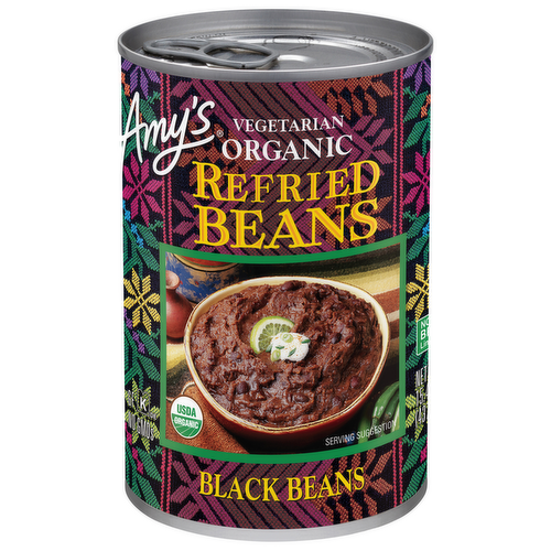 Amy's Organic Refried Black Beans