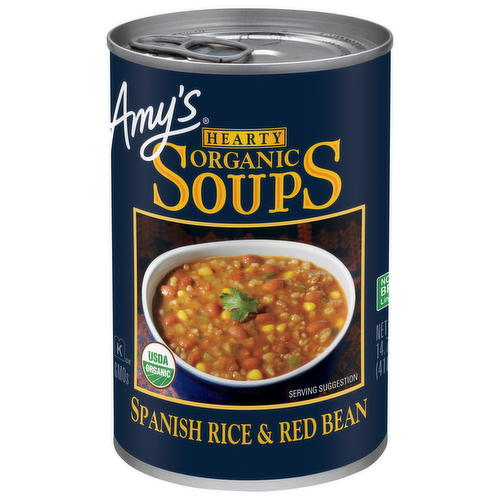 Amy's Organic Hearty Spanish Rice & Red Bean Soup