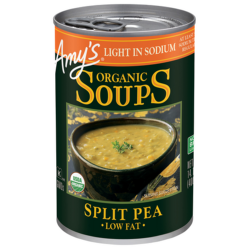 Amy's Organic Light in Sodium Split Pea Soup