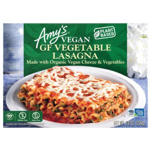 Amy's Vegan Gluten Free Vegetable Lasagna