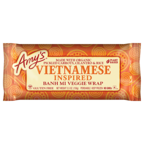 Amy's Vegan Gluten Free Vietnamese Banh Mi Wrap