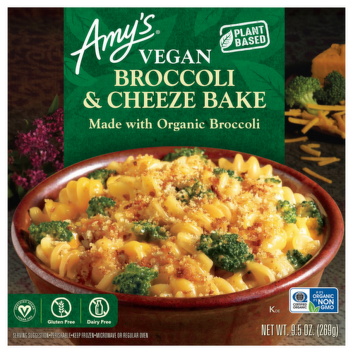 Amy's Organic Vegan Broccoli & Cheeze Bake