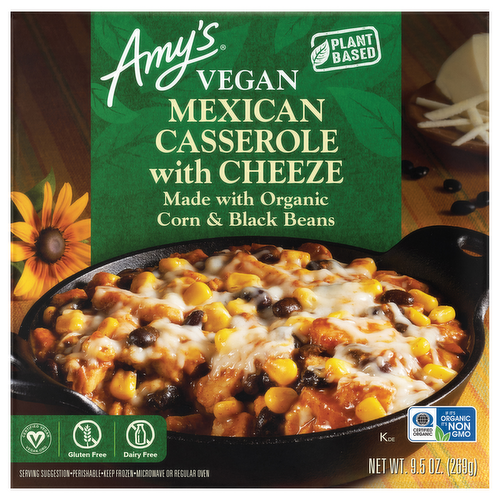 Amy's Vegan Mexican Casserole with Cheeze