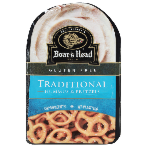 Boar's Head Traditional Hummus & Pretzels Snack Pack