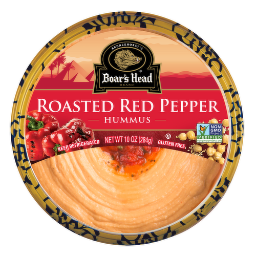 Boar's Head Roasted Red Pepper Hummus