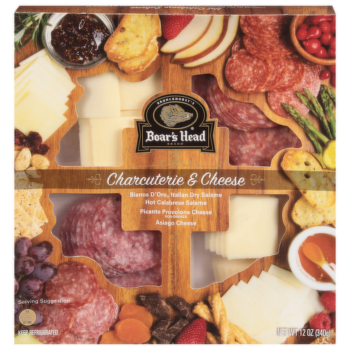 Boar's Head Charcuterie Salami & Cheese Assortment