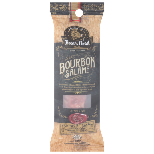 Boar's Head Bourbon Salame