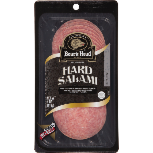 Boar's Head Sliced Hard Salami