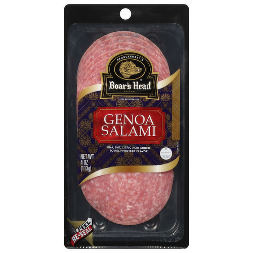 Boar's Head Sliced Genoa Salami