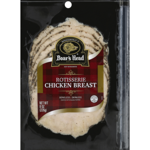 Boar's Head Rotisserie Chicken Breast Slices
