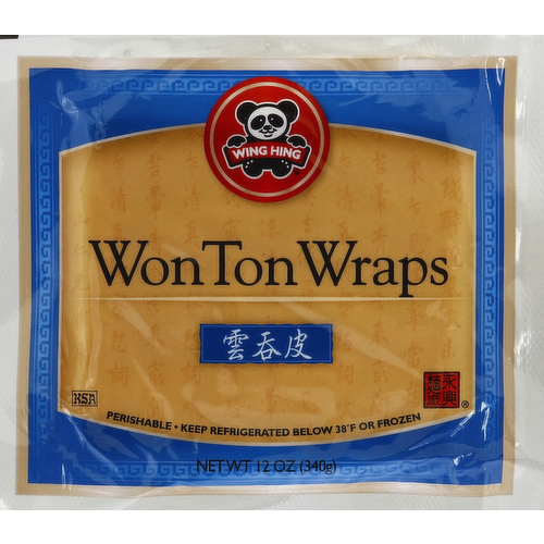 Wing Hing Wonton Wraps