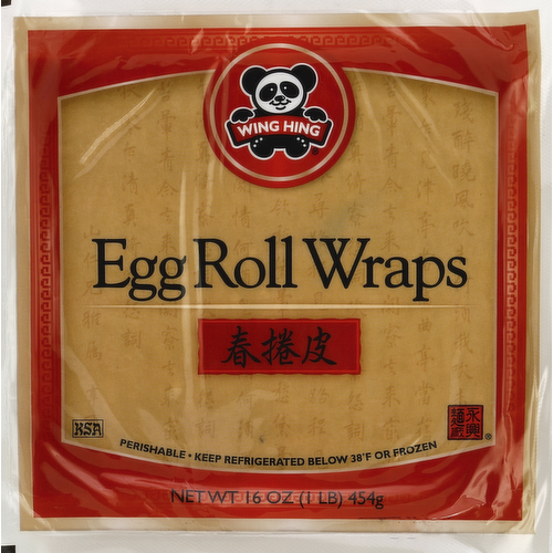 Wing Hing Eggroll Wraps