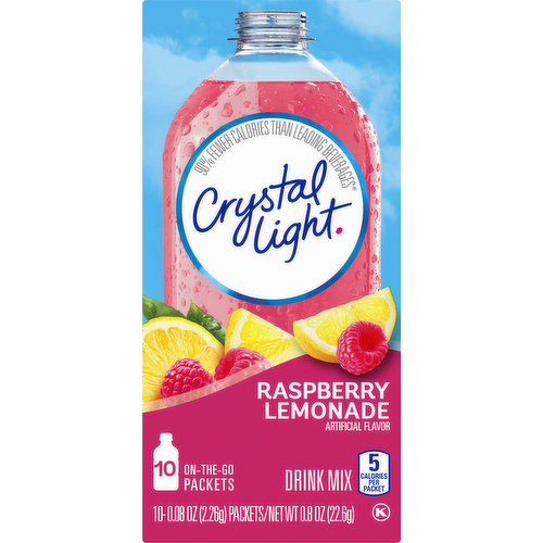 Crystal Light On The Go Raspberry Lemonade Drink Mix