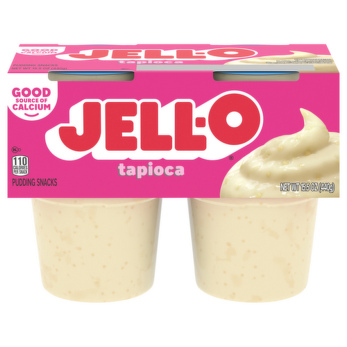 Jell-O Tapioca Pudding Snacks