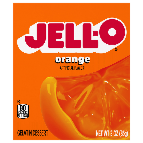 Jell-O Orange Gelatin Dessert Mix