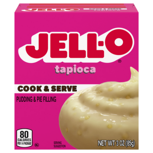 Jell-O Tapioca Fat Free Cook & Serve Pudding & Pie Filling Mix