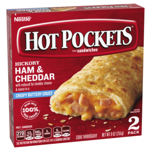 Hot Pockets Ham & Cheese Stuffed Pastries